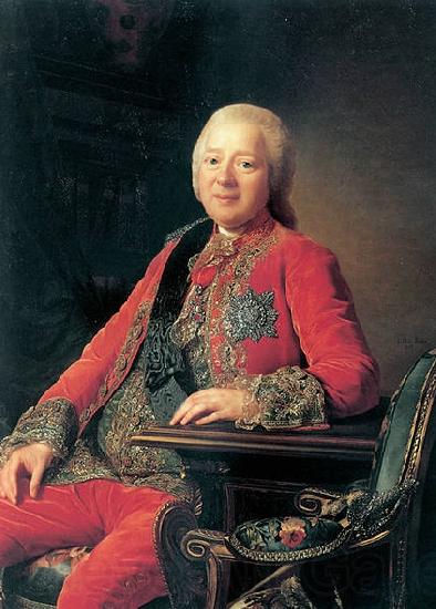 Alexander Roslin Portrait of Count N.I Panin Spain oil painting art